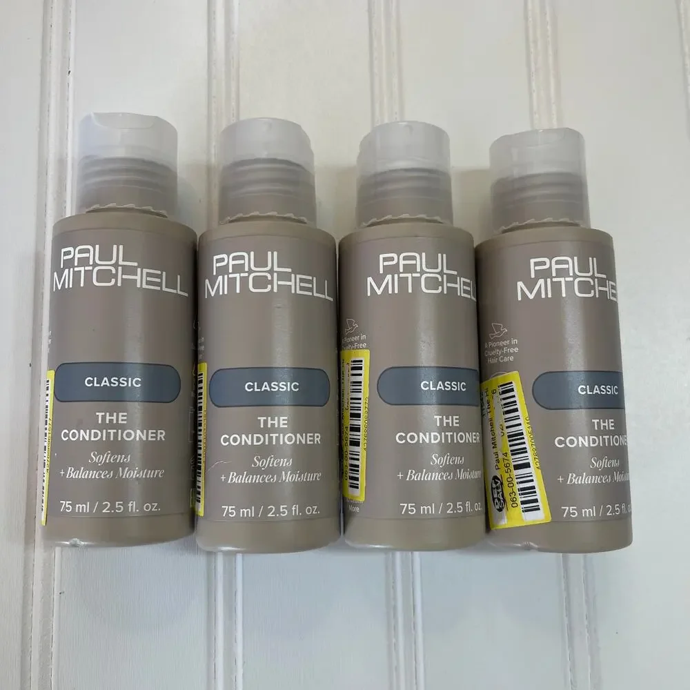 NEW Sealed Paul Mitchell Classic The Conditioner Travel‎ Size 4 Bottles Bundle